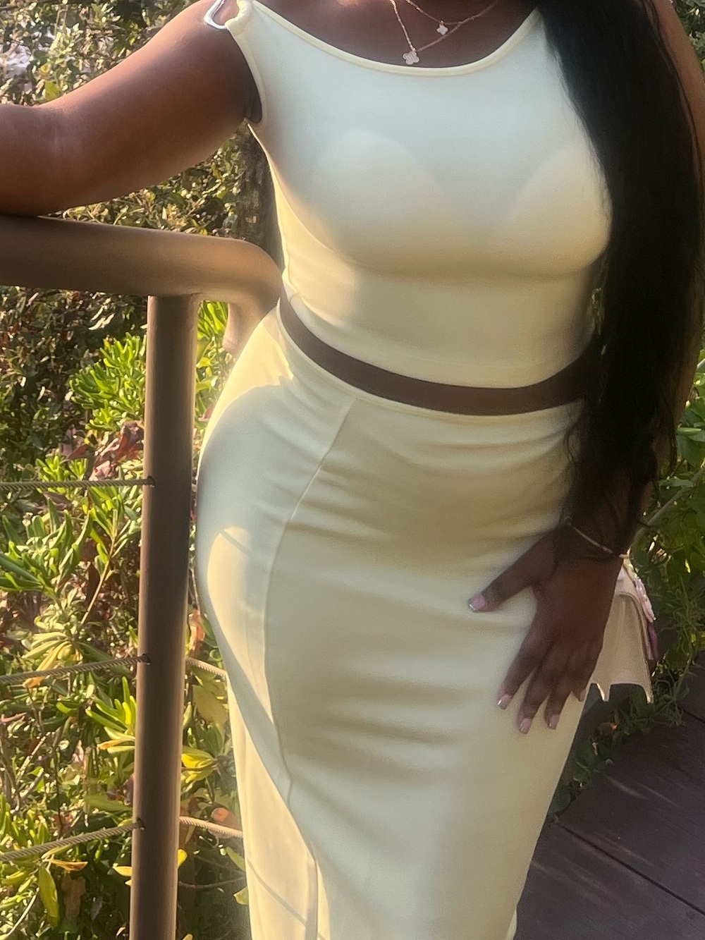 Two-Piece Maxi Skirt Set - Picture 6 of 6